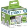 Etiquetas Autoadesivas Multiuso Originais Dymo LW 11354 - 57x32mm - 1000 Unidades - S0722540