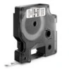 Dymo D1 Fita de Etiquetas Original para Rotuladora - Texto preto sobre fundo branco - Largura 6mm x 7 metros - S0720780