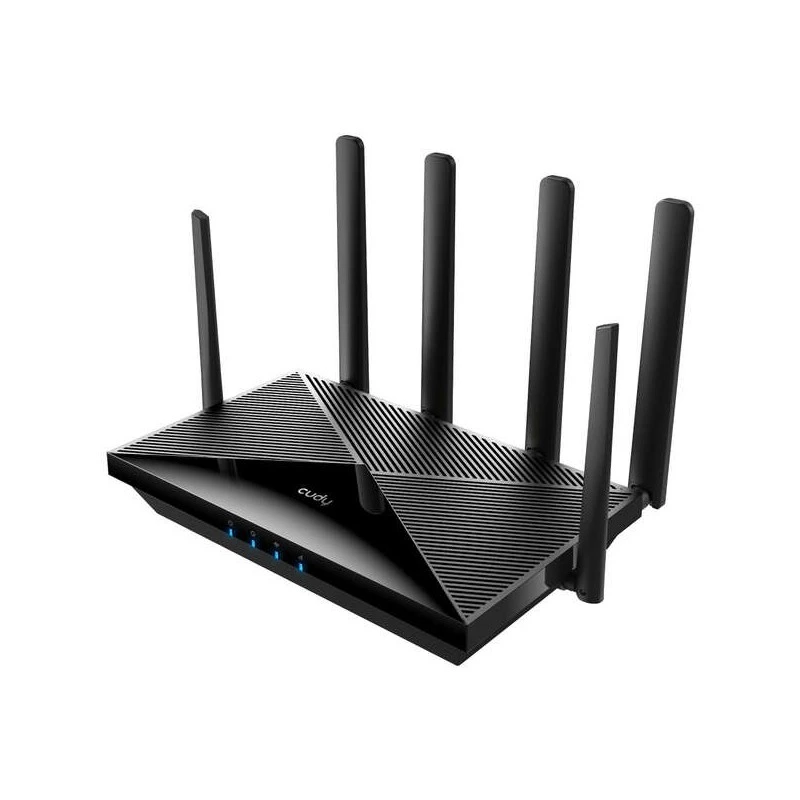 Cudy LT700 WiFi AC1200 Router 4G LTE CAT 6 - 4x LAN Ports 10/100/1000Mbps - 2x Nano SIM Slots - 6 External Antennas