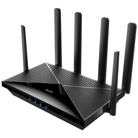 Cudy LT700 Router WiFi AC1200 4G LTE CAT 6 - 4x Portas Lan 10/100/1000Mbps - 2x Ranhuras Nano Sim - 6 Antenas Externas