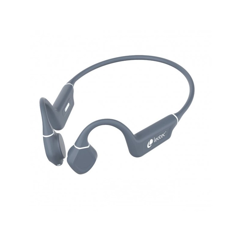 Leotec Kuri Écouteurs Sport à Conduction Osseuse Bluetooth 5.4 - Autonomie jusqu'à 12h - Batterie de 180mAh - Résistance IPX5