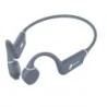 Leotec Kuri Bone Conduction Sports Headphones Bluetooth 5.4 - Up to 12h Battery Life - 180mAh Battery - IPX5 Resistance - Grey