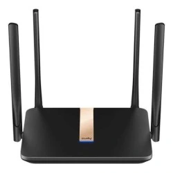 Cudy LT500D Router WiFi AC1200 4G LTE Dupla Banda - 1x Porta Wan 10/100Mbps e 3x Portas Lan 10/100Mbps - 2x Antenas WiFi e 2x