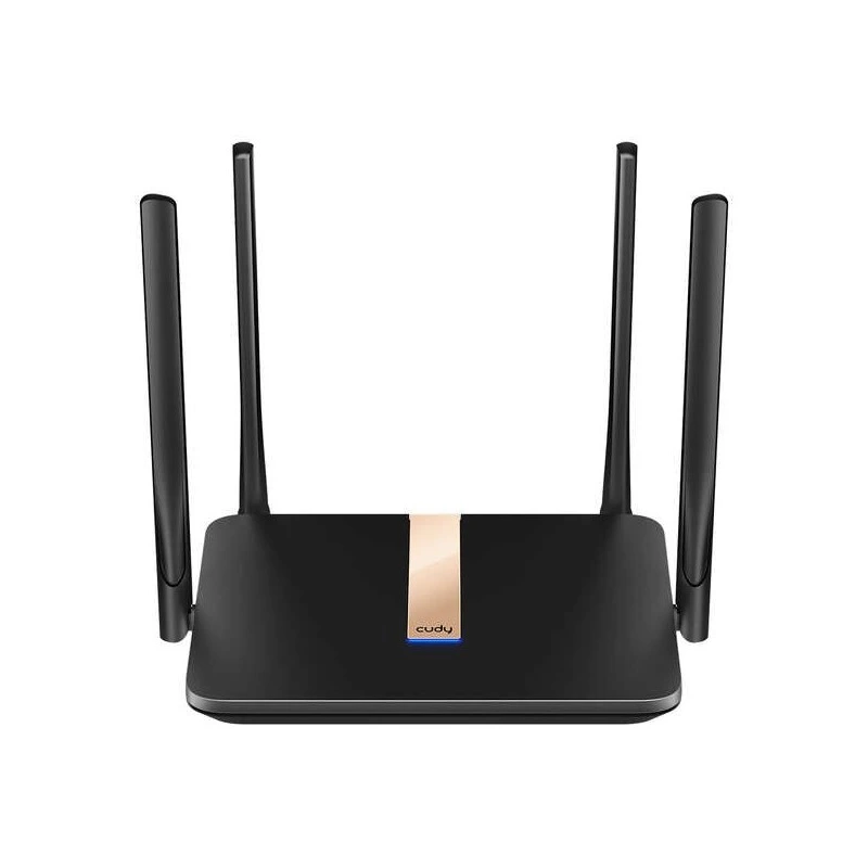 Cudy LT500D Router WiFi AC1200 4G LTE Doble Banda - 1x Puerto Wan 10/100Mbps y 3x Puertos Lan 10/100Mbps - 2x Antenas WiFi y 2x