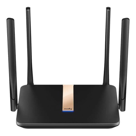 Cudy LT500D Router WiFi AC1200 4G LTE Dupla Banda - 1x Porta Wan 10/100Mbps e 3x Portas Lan 10/100Mbps - 2x Antenas WiFi e 2x