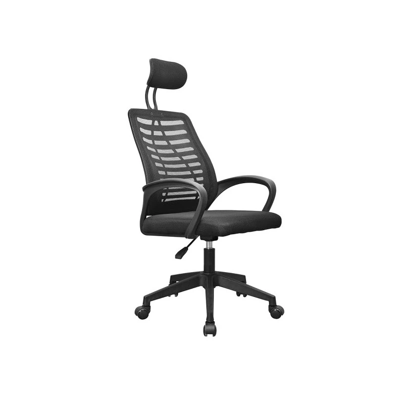 Mars Gaming MGC-ERGOB Ergonomic Office Chair - Adjustable Headrest, Lumbar Support and Armrests - Breathable Mesh - Foam Seat