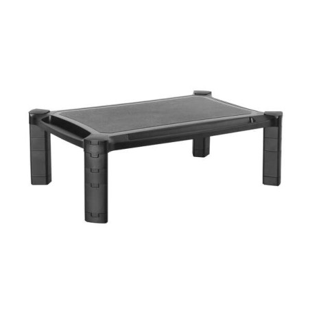 Aisens Suporte Elevador XL para Monitor até 32" ou Portátil - Regulável em Altura - Compartimento Guarda-objetos - Gestão de