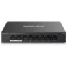 Mercusys 8 Port Gigabit Switch RJ45 10/100/1000Mbps - 7 PoE Ports - Compact Design - Plug & Play - Metal Housing