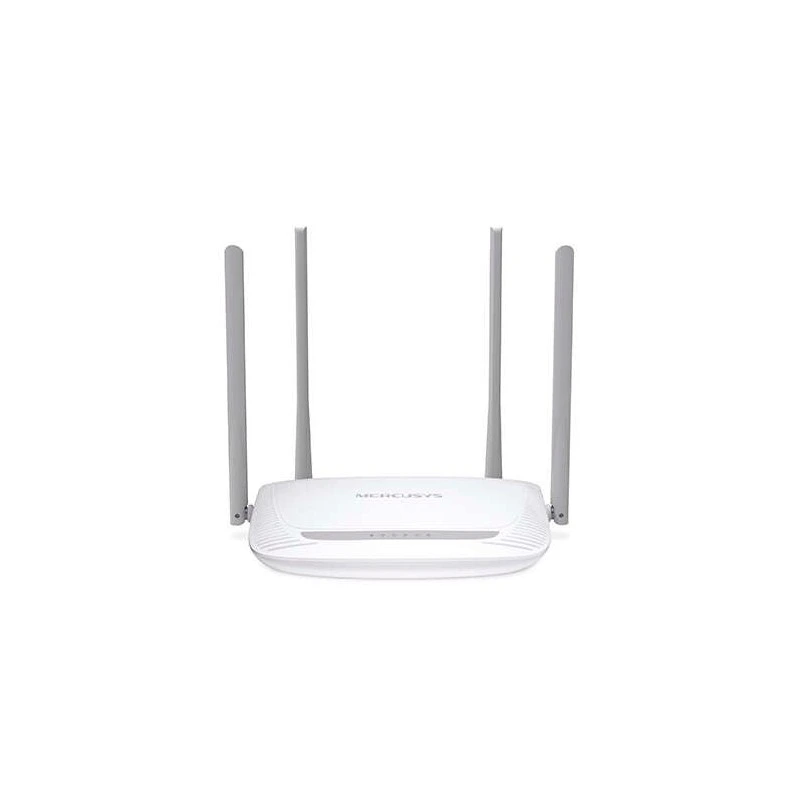 Mercusys N 300Mbps Wireless Router - 4 10/100Mbps Ports - 4 5dBi Antennas - 2x2 MIMO Technology - Up to 500m2 WiFi Coverage
