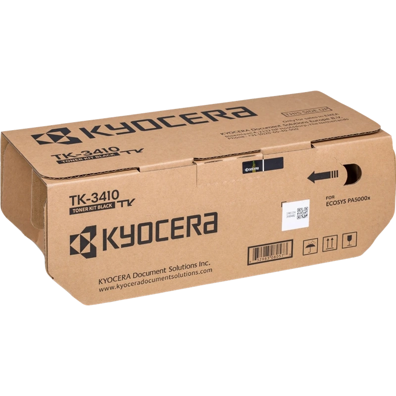 Kyocera TK3410 Negro Cartucho de Toner Original - 1T0C0X0NL0