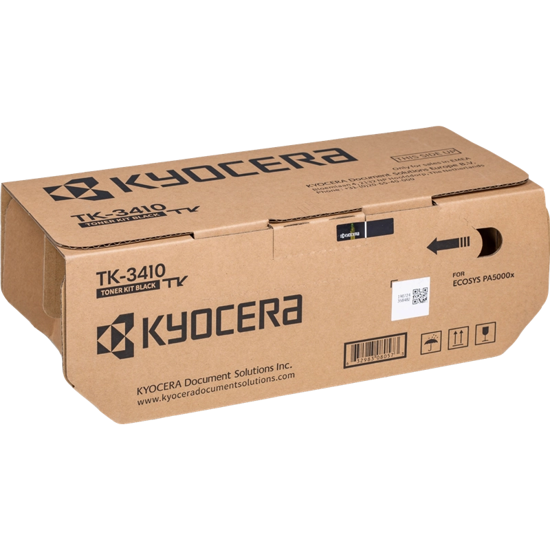 Kyocera TK3410 Noir Cartouche de toner Original - 1T0C0X0NL0