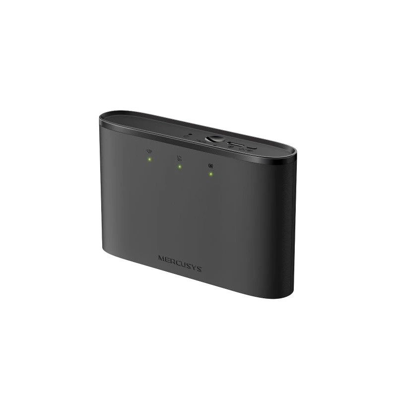 Mercusys MT110 4G WiFi Portable Router - Speed up to 150 Mbps - 2200 mAh Battery for 10 Hours of Use - Connects up to 10