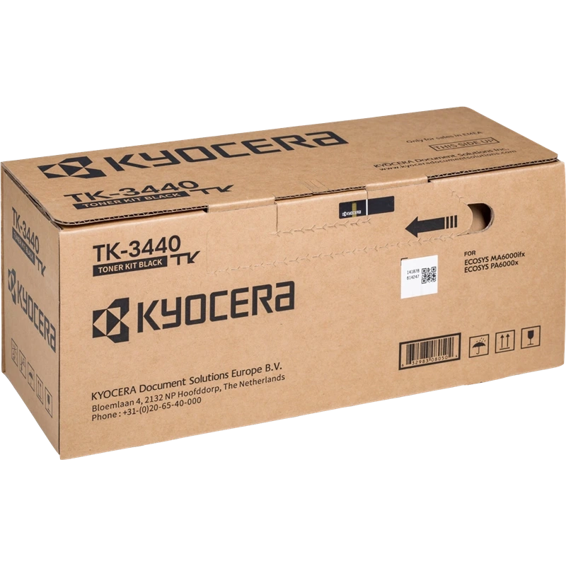 Kyocera TK3440 Preto Cartucho de Toner Original - 1T0C0T0NL0
