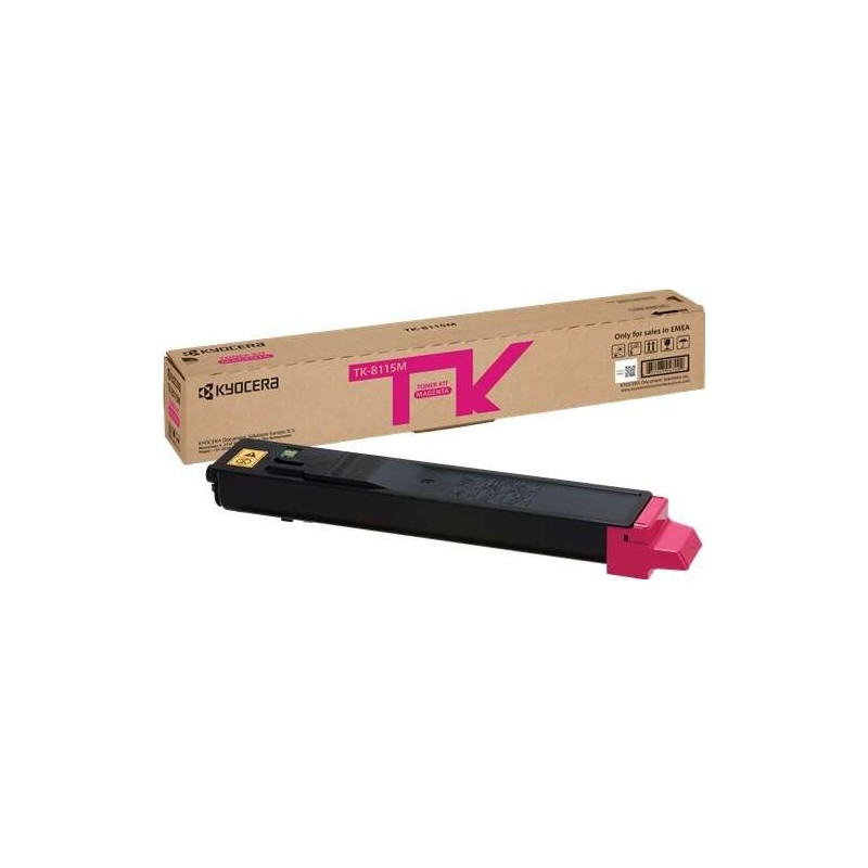 Kyocera TK8115 Magenta Cartouche de toner Original - 1T02P3BNL0/TK8115M