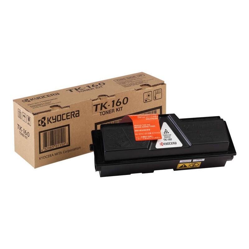 Kyocera TK160 Noir Cartouche de toner Original - 1T02LY0NL0/1T02LY0NLC