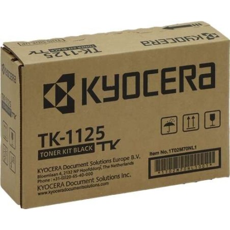 Kyocera TK1125 Black Toner Cartridge Original - 1T02M70NL0/1T02M70NL1
