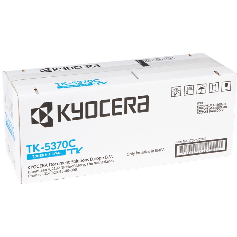 Kyocera TK5370 Cyan Toner Cartridge Original - 1T02YJCNL0/TK5370C