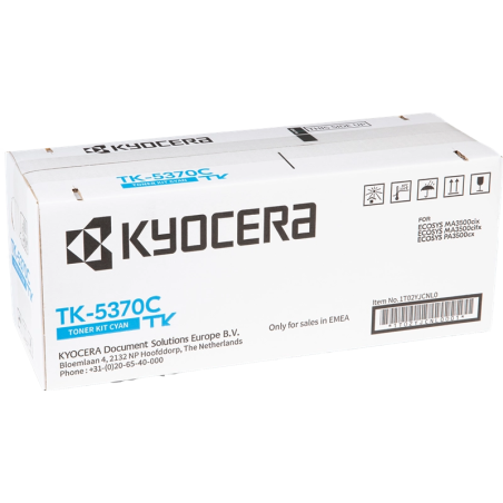 Kyocera TK5370 Cyan Toner Cartridge Original - 1T02YJCNL0/TK5370C