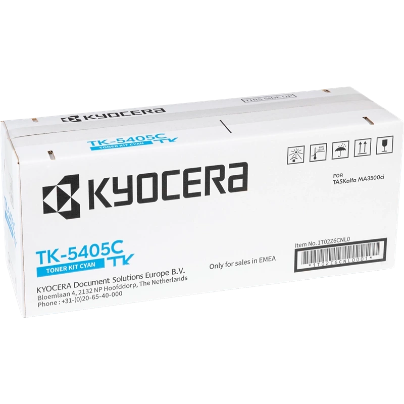 Kyocera TK5405 Cyan Cartouche de toner Original - 1T02Z6CNL0/TK5405C