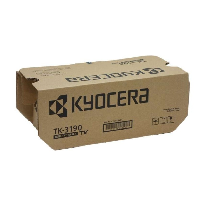 Kyocera TK3190 Preto Cartucho de Toner Original - 1T02T60NL0/1T02T60NL1