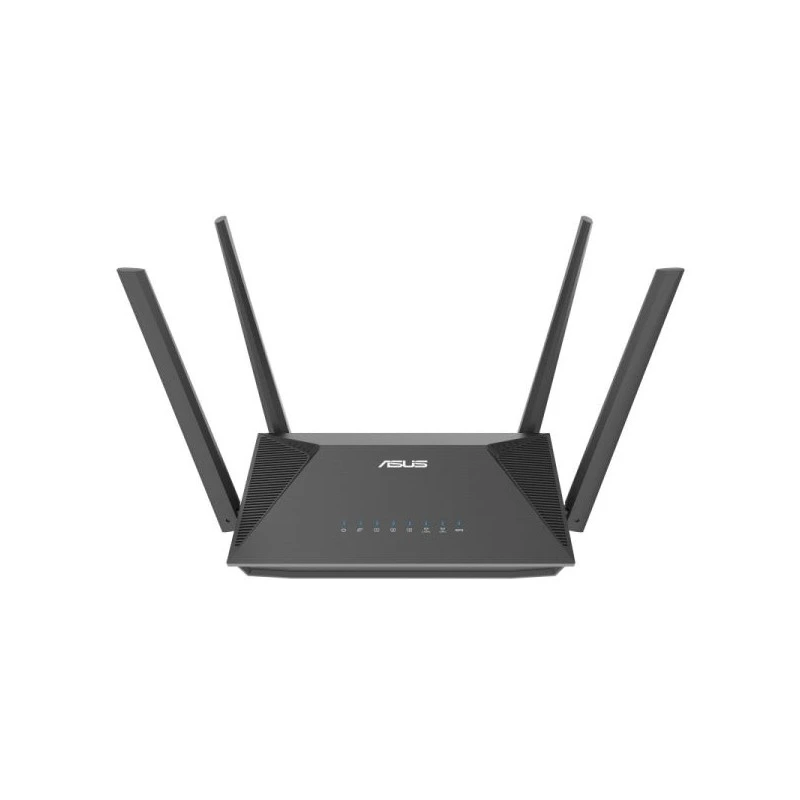Asus RT-AX52 PRO Router AX3000 WiFi 6 Dual Band AiMesh - Até 3000Mbps - 4 Portas RJ45 LAN - 4 Antenas Externas