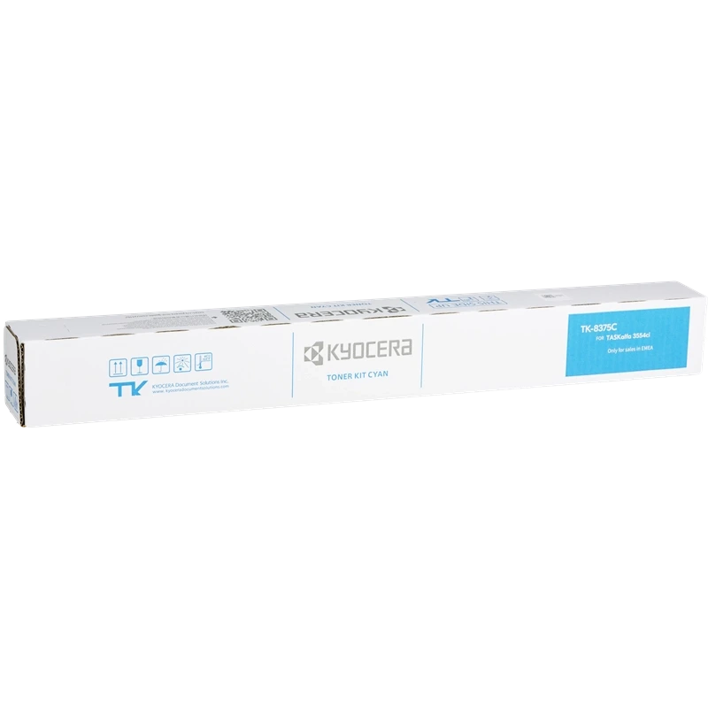 Kyocera TK8375 Cyan Cartucho de Toner Original - 1T02XDCNL0/TK8375C