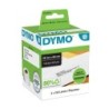 Dymo 99010 Pack de 2 Rouleaux d'Étiquettes Originales pour Étiqueteuse - 130 Étiquettes par Rouleau - Dimensions 28mm x 89mm