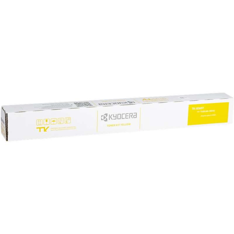 Kyocera TK8365 Yellow Toner Cartridge Original - 1T02YPANL0/TK8365Y