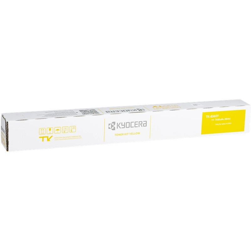 Kyocera TK8365 Yellow Toner Cartridge Original - 1T02YPANL0/TK8365Y