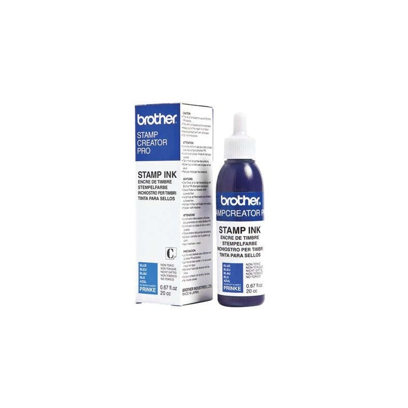 Brother Frasco de Tinta Azul para Máquina de Carimbos SC2000 20cc