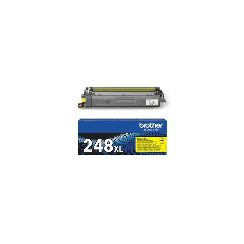 Brother TN248XL Amarillo Cartucho de Toner Original - TN248XLY