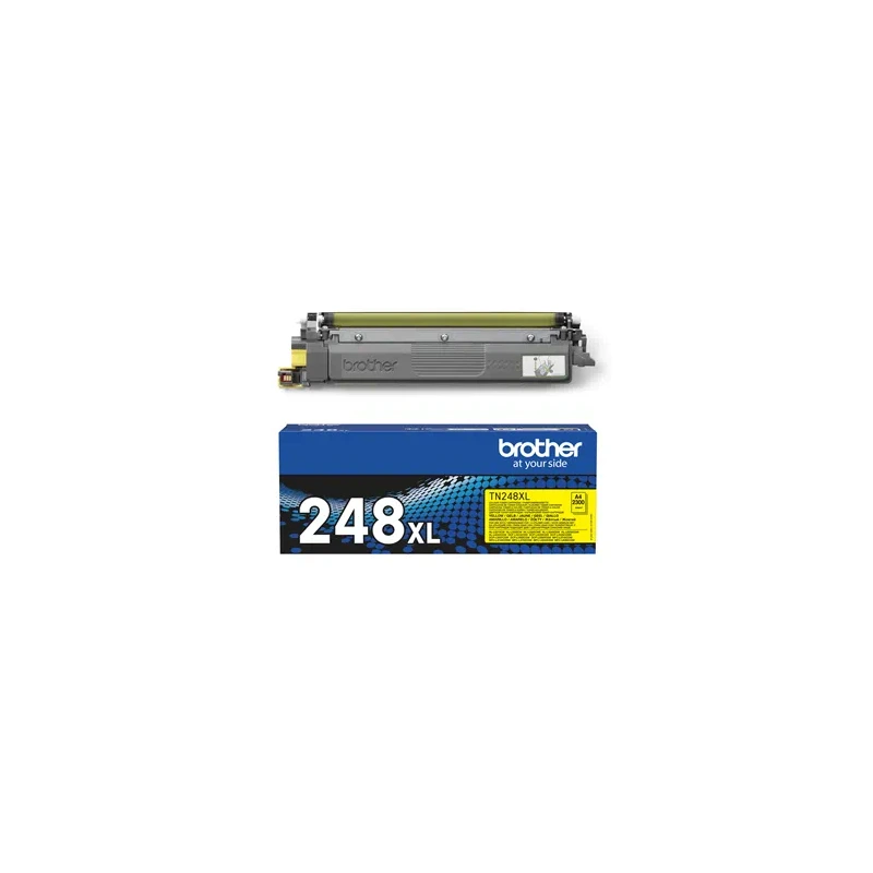 Brother TN248XL Amarillo Cartucho de Toner Original - TN248XLY