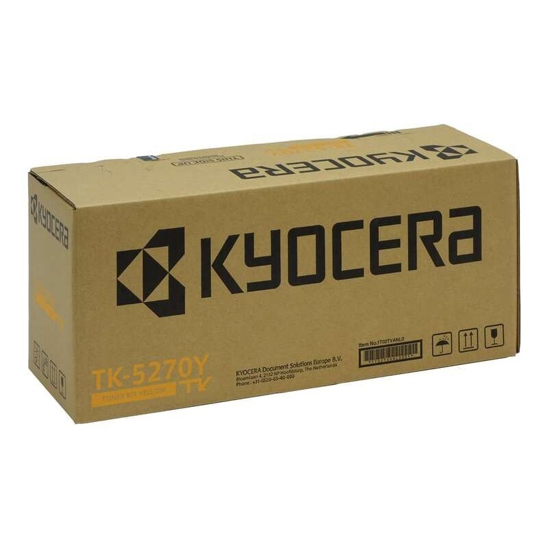 Kyocera TK5270 Jaune Cartouche de toner Original - 1T02TVANL0/TK5270Y