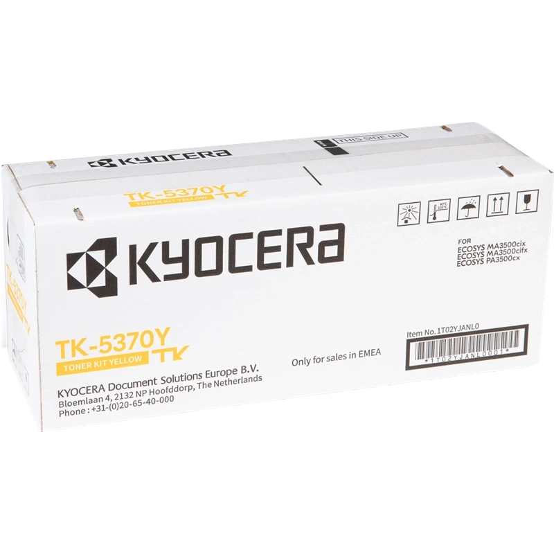 Kyocera TK5370 Jaune Cartouche de toner Original - 1T02YJANL0/TK5370Y