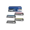 Brother TN248CMYK Pack de 4 Cartuchos de Toner Originais - TN248VAL