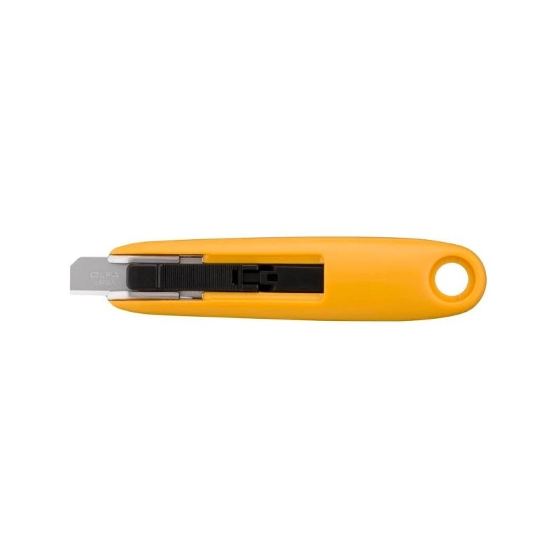 Olfa SK-7 Cuchilla de Seguridad Autoretractil - Canal de Acero Inoxidable - Maxima Seguridad - Uso Ambidiestro
