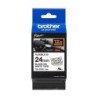 Brother TZeFX251 Cinta Laminada Flexible Original de Etiquetas - Texto negro sobre fondo blanco - Ancho 24mm x 8 metros