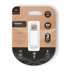 TechOneTech Basic 64GB USB 2.0 Flash Drive