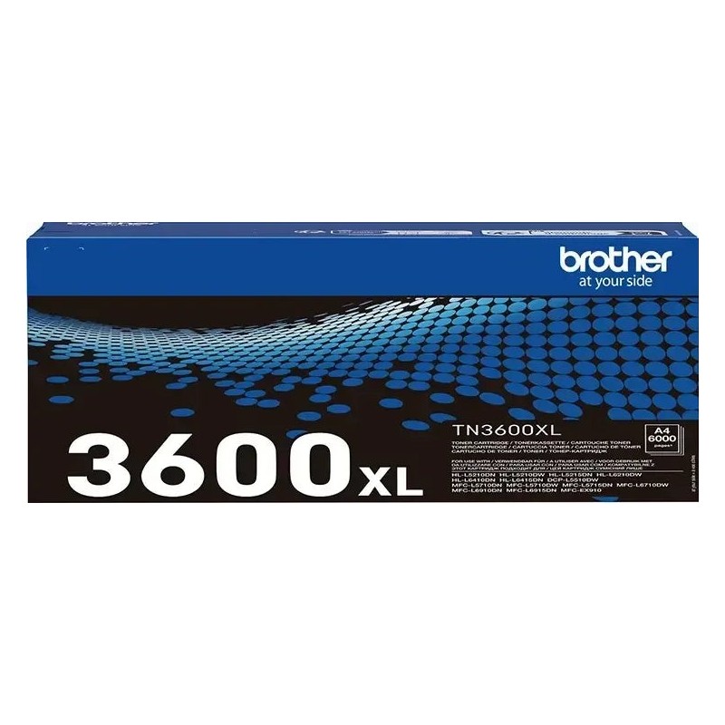 Brother TN3600XL Negro Cartucho de Toner Original - TN3600XL