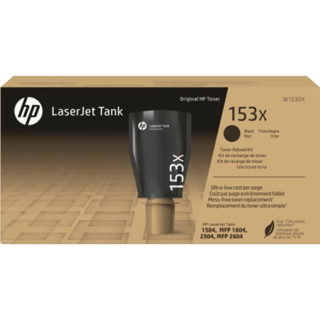 HP W1530X Preto Kit de Recarga de Toner Original - 530X