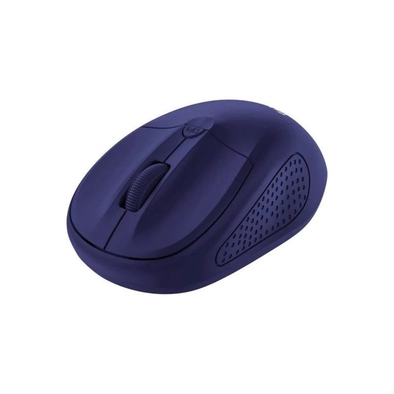 Trust Primo Wireless Mouse - 1600dpi - 4 Buttons - Blue Colour