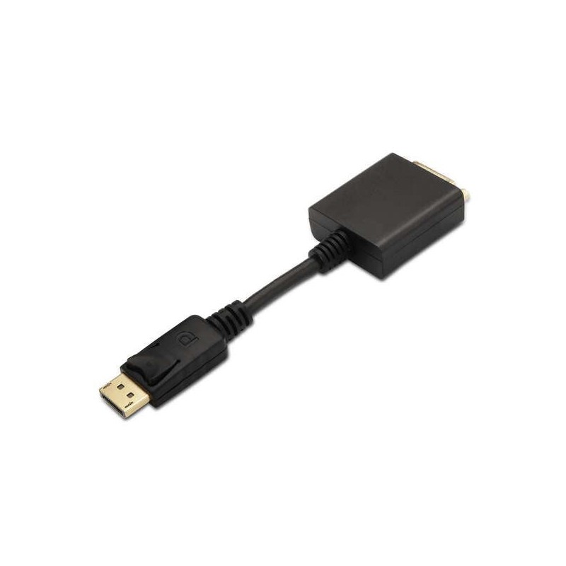 Aisens Conversor DisplayPort a DVI 15cm Negro - A125-0133
