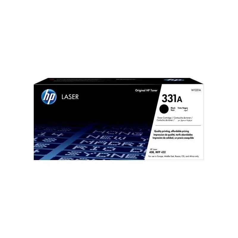HP W1331A Preto Cartucho de Toner Original - 331A