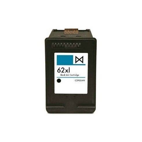 Tinteiro HP Compatível C2P05AE Nº62XLBK Preto (20 ml)