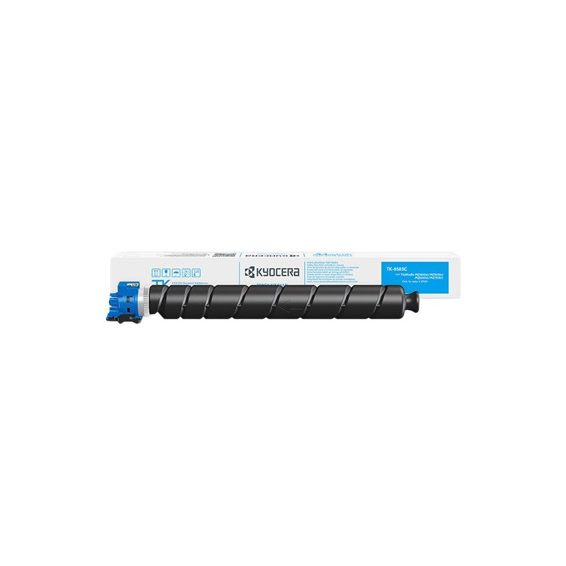 Kyocera TK8585C Cyan Toner Cartridge Original - 1T0C2JCNL0