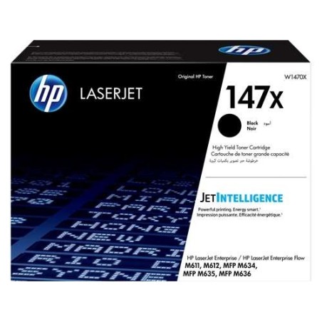 HP W1470X Black Toner Cartridge Original - 147X