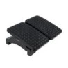 Tooq Footrest - Height and Tilt Adjustable - Two Independent Platforms - Black