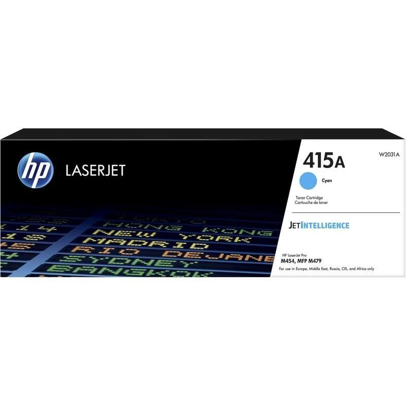 HP W2031A Cyan Cartouche de toner Original - 415A