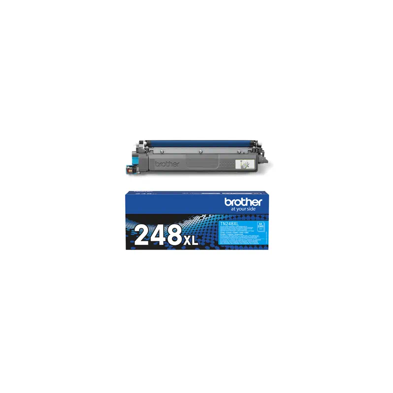 Brother TN248XL Cyan Cartucho de Toner Original - TN248XLC