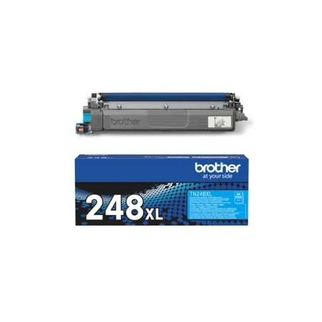 Brother TN248XL Cyan Cartucho de Toner Original - TN248XLC